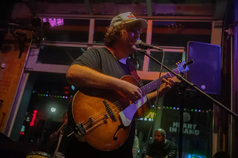 Image: Man performing on stage