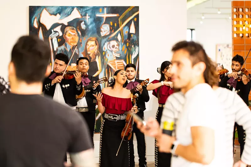 Image: Lone Gallery went all out for opening night.