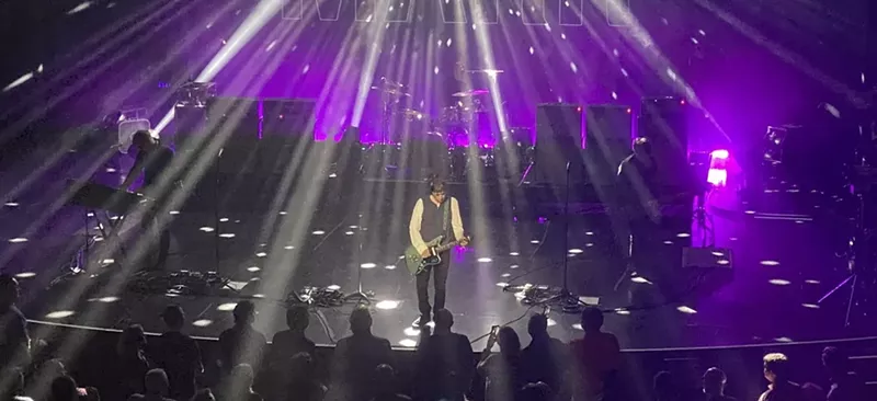 Image: Guitar revolutionary Johnny Marr was a sight to behold for Dallas fans of The Smiths.