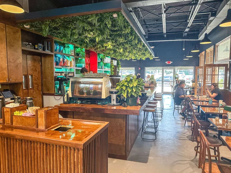 Image: La Casita Coffee has taken flight in the old Black Forest Cafe location inside Half Price Book's mothership on Northwest Highway.