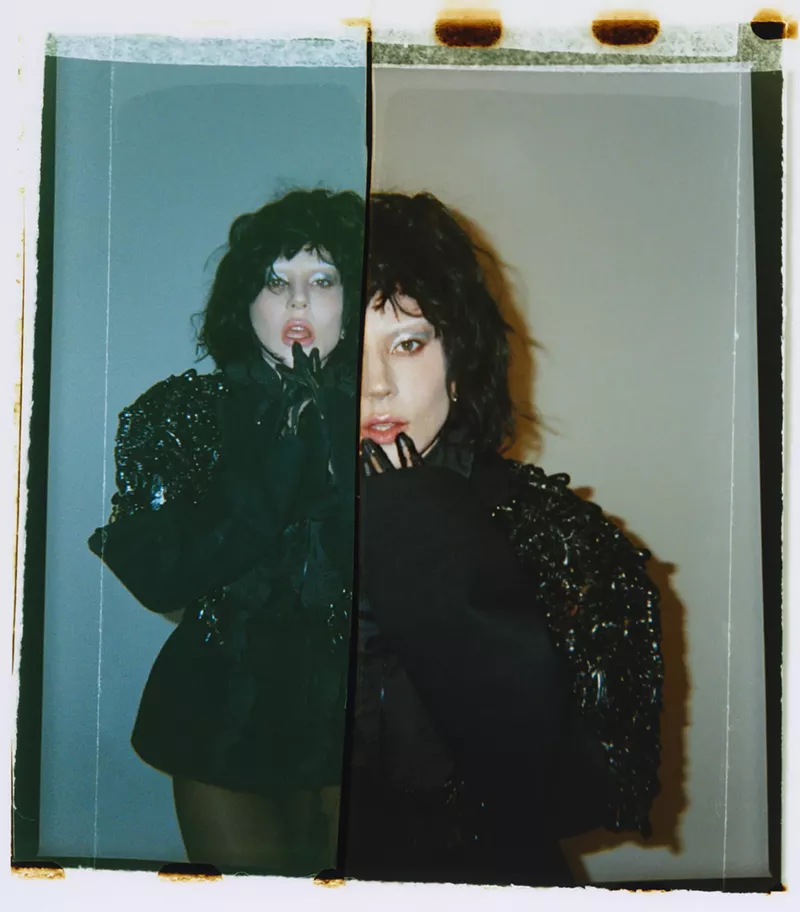 Image: Lady Gaga posing for a photo