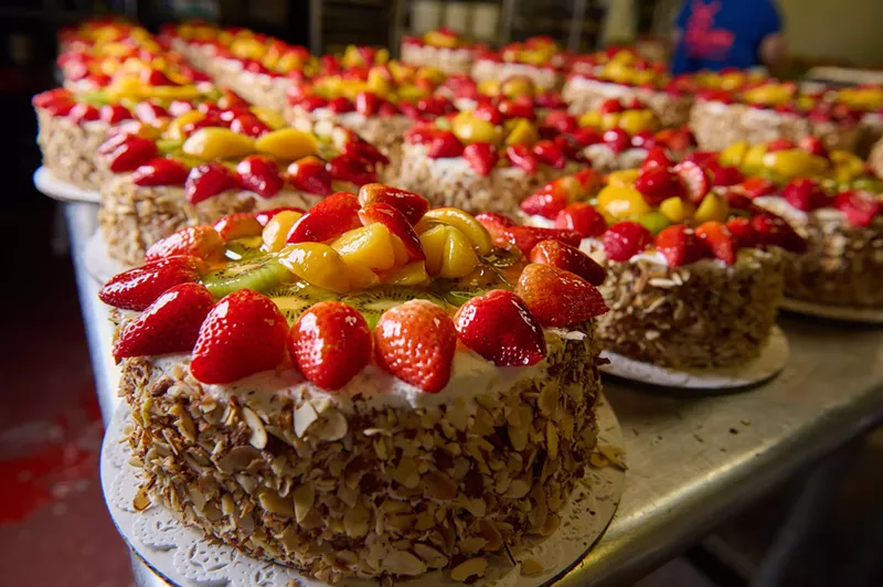 Image: the swiss madrisa at Henk's european deli