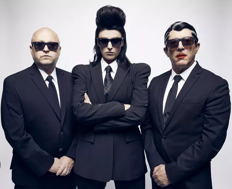 Image: Puscifer plays Thursday night at McFarlin Auditorium.
