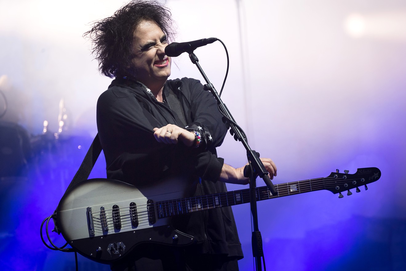 The Cure play Saturday at Dos Equis Pavilion.