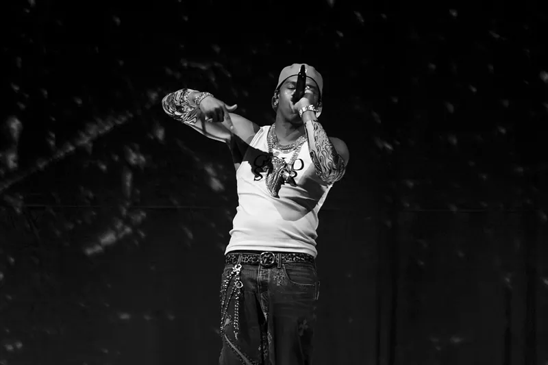 Image: Man performing on stage