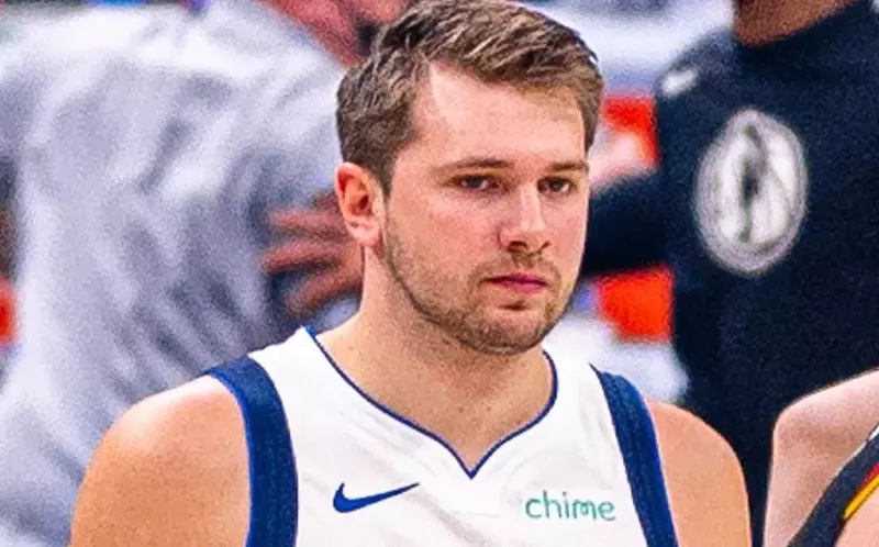 Image: Did Luka Doncic get pranked by a teammate? Probably.