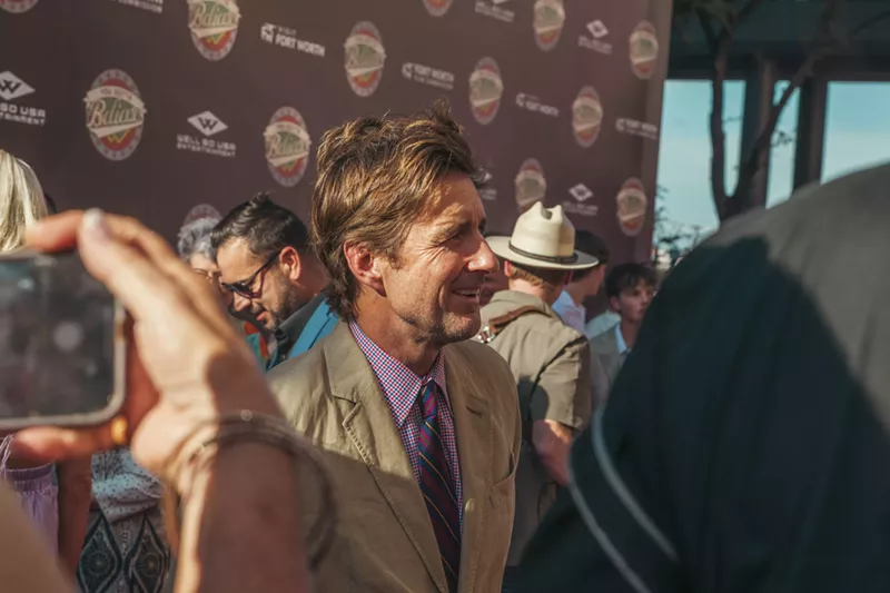 Image: Luke Wilson and the team behind You Gotta Believe brought the red carpet to Fort Worth on Thursday.