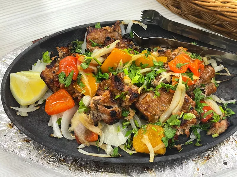 Image: Beef bihari, a popular food from Karachi, Pakistan.