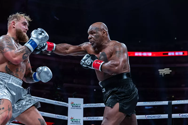 Image: It was a fight for the ages Friday night as Jake Paul emerged victorious over legacy fighter Mike Tyson.