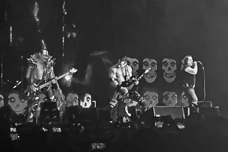 Image: Misfits played a packed show at Dos Equis Pavilion on Halloween Eve Eve.