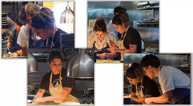 Image: Chef Misti Norris joined forces with Nonesuch for a couple of evenings in Oklahoma City, creating a fantastic 10-course tasting menu.