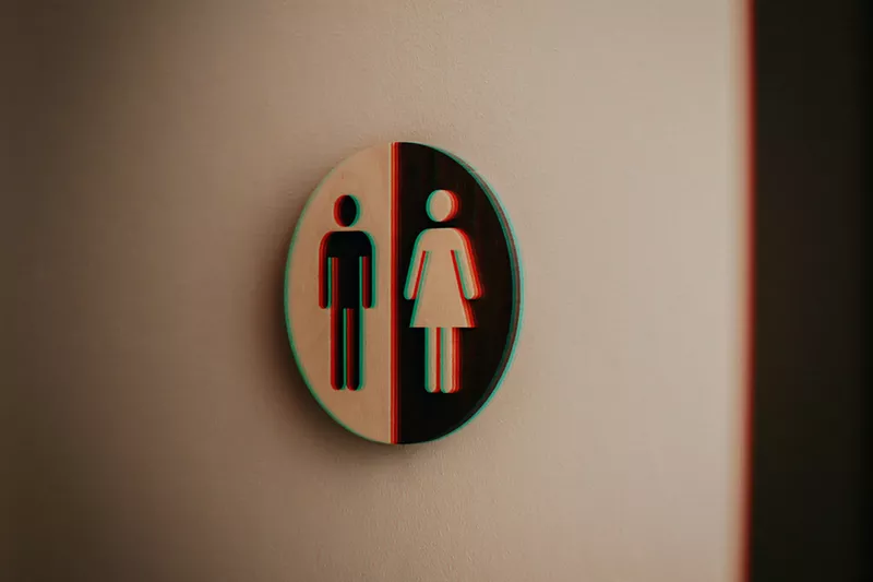 Image: bathroom sign