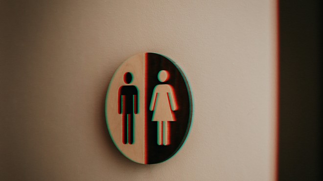 bathroom sign