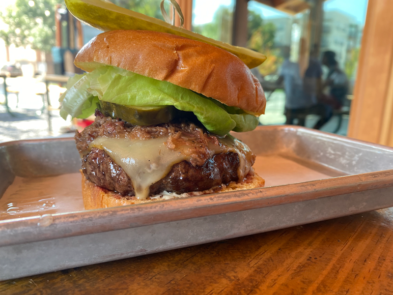 Pricey 2-foot long burger tops list of food offerings at Texas