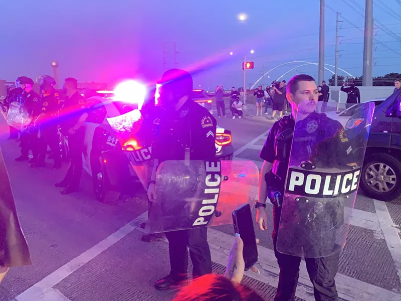 Image: Dallas police are likely to have substantial reinforcements for the June 14 No Kings protest.