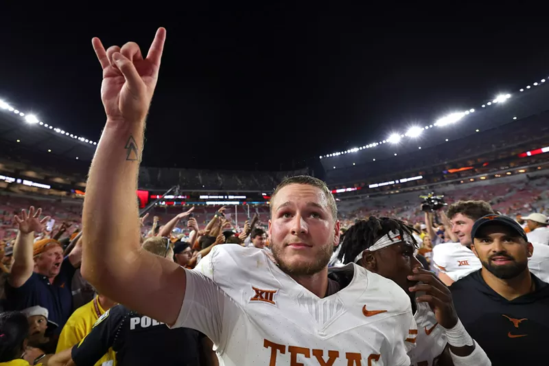 Image: Quinn Ewers Texas Longhorns