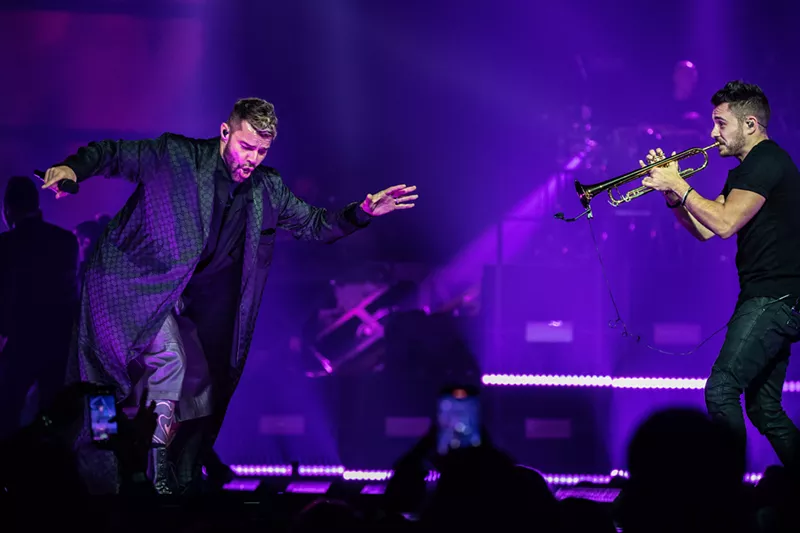 Image: Ricky Martin really gave us the cup of life at his Wednesday show.