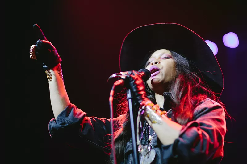 Image: It's a dual celebration at Erykah Badu's annual birthday concert on Feb. 26. Her debut album Baduizm turns 25.