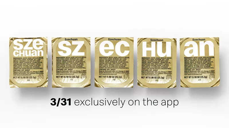 Image: The elusive and rare Szechuan sauce is being re-released on Friday through the McDonalds mobile app.