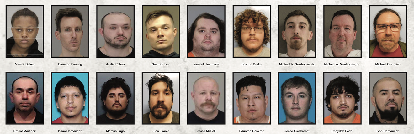 Operation Janus resulted in 59 arrests related to child sexual exploitation.