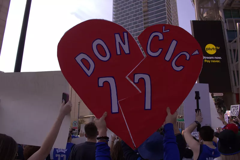 Image: Luka Doncic broken heart