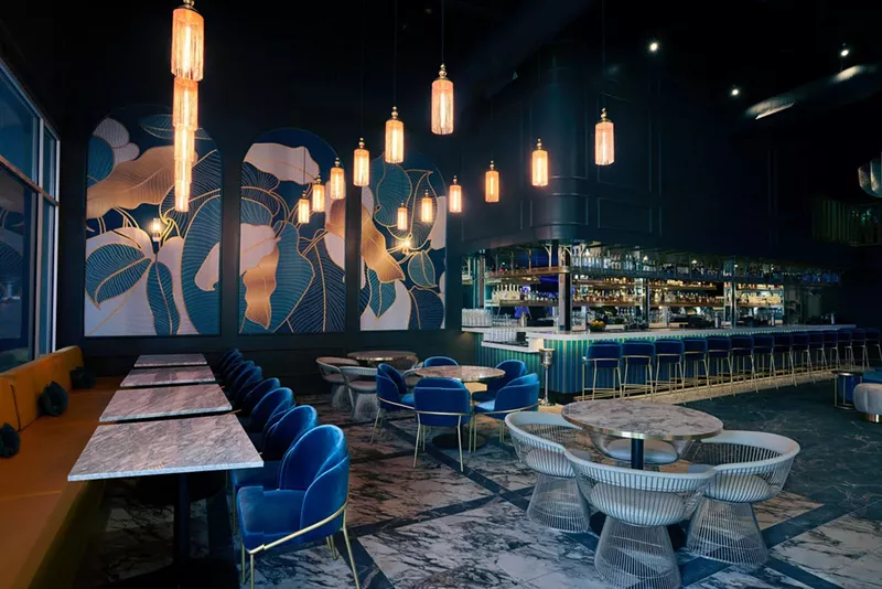 Image: Snowbird is a bottle-service cocktail lounge and restaurant open until 2 a.m. on the weekends.
