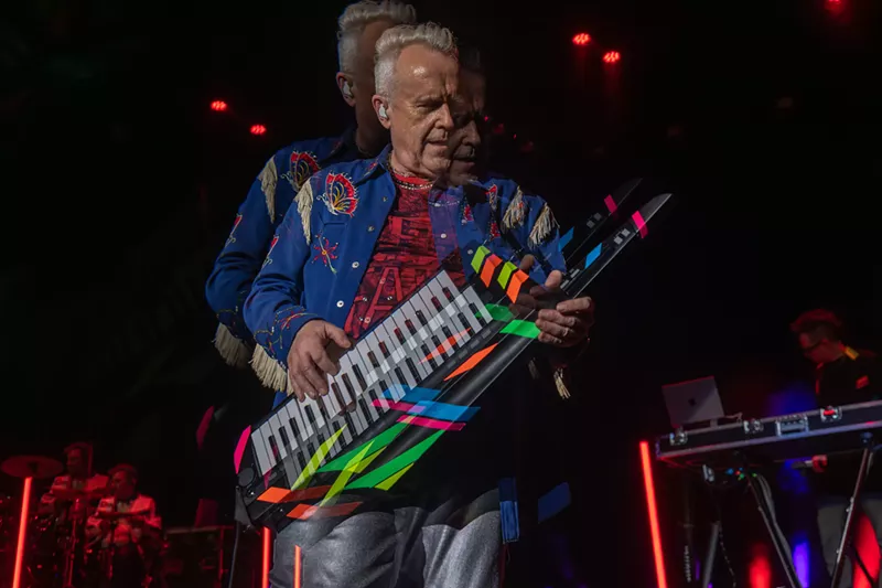 Image: Synth legend Howard Jones brought the '80s back to Dallas.