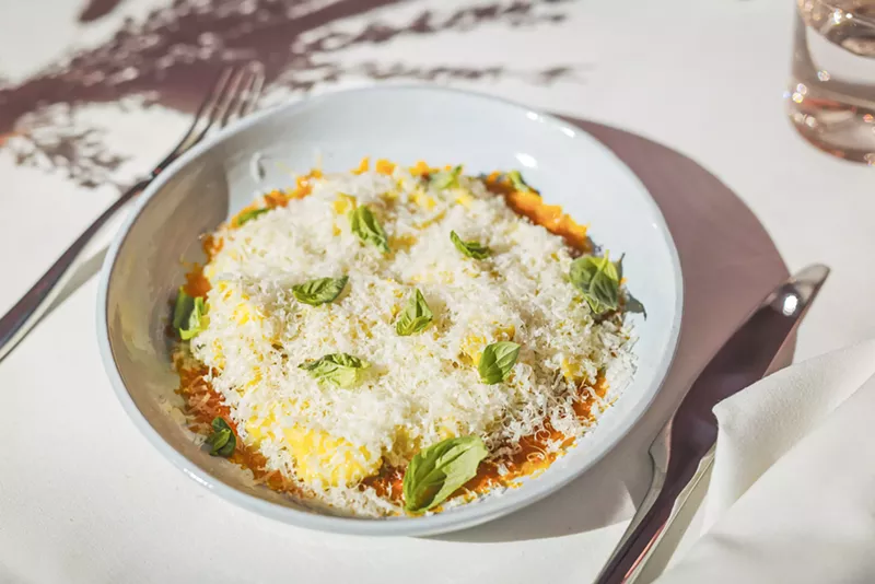 Image: Ricotta agnolotti