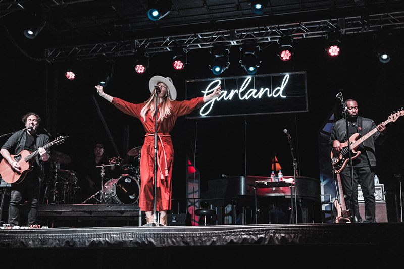 LeAnn Rimes rocked Garland for the reopening weekend of Garland Square.