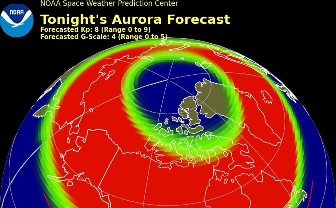 North Texans Could See Northern Lights Tonight Thanks to Rare Conditions