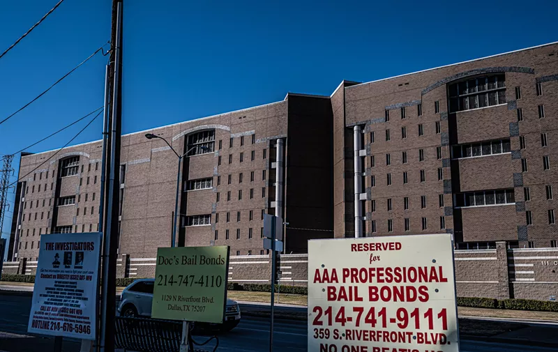 Image: The Dallas County Jail population has been climbing in recent months, often exceeding 90% of capacity.