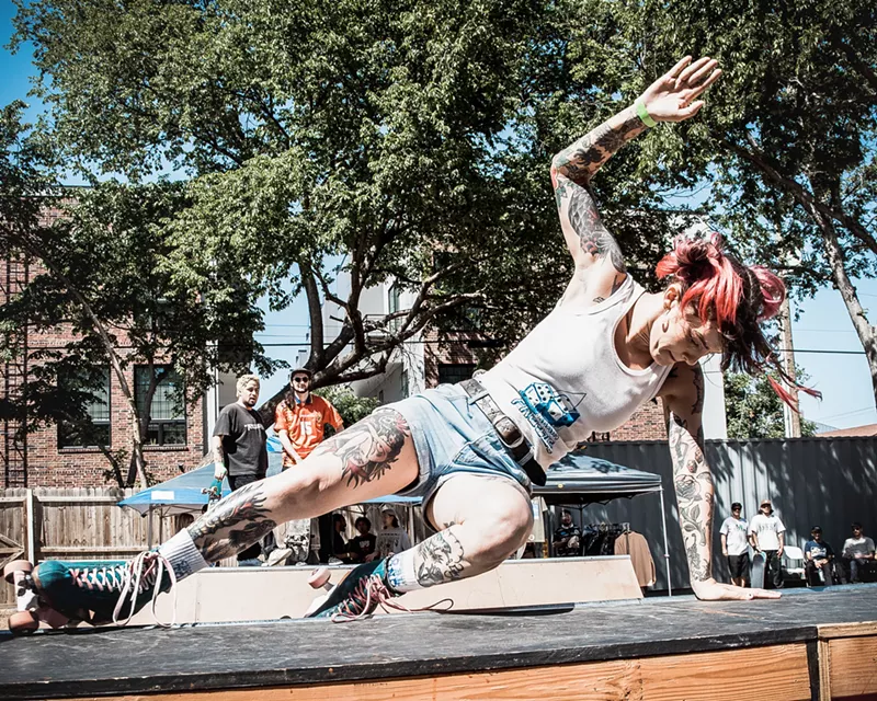 Image: Rollerskating has been taking over, and its fans rip just as hard as the board skaters.