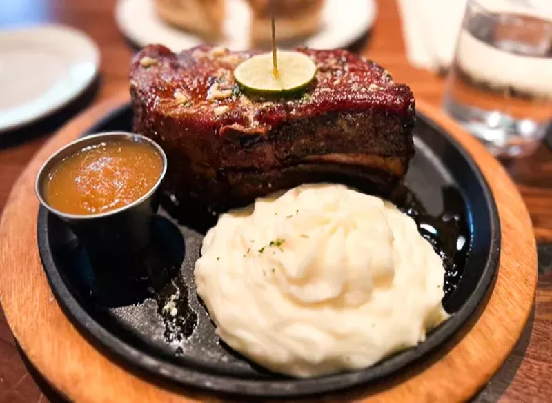 Image: Had Perry's Friday pork chop lunch yet?