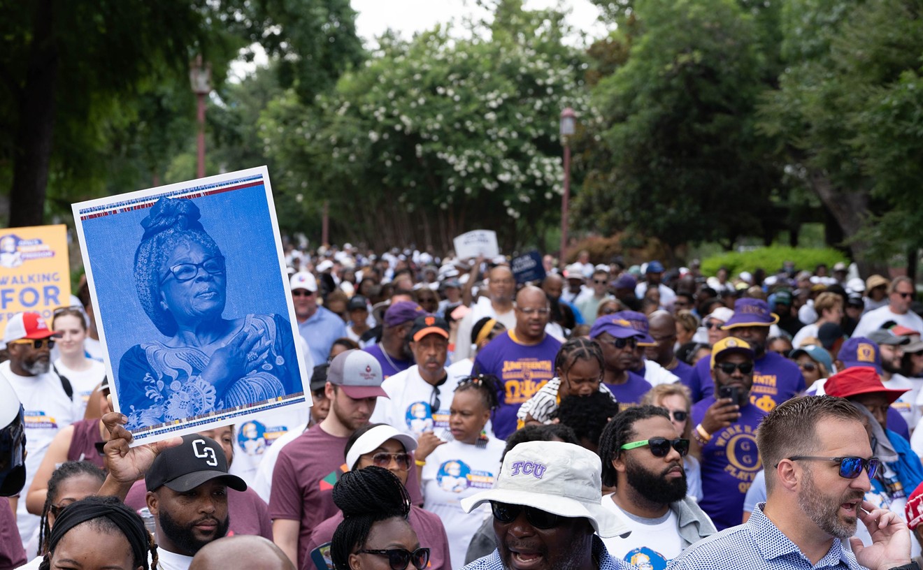 PHOTOS: Opal's Walk for Freedom Brings Out Hundreds in Dallas on Juneteenth