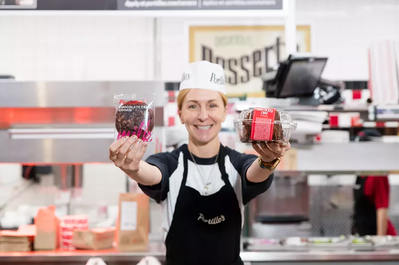 Portillo's and Milk Bar Make a Chocolate Cake Cookie, Available Now