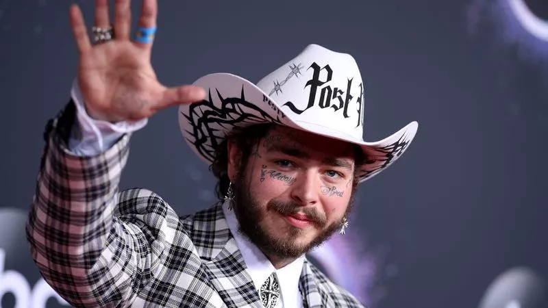 Image: Established rapper and hot new country upstart Pop Malone will be performing at the Super Bowl.
