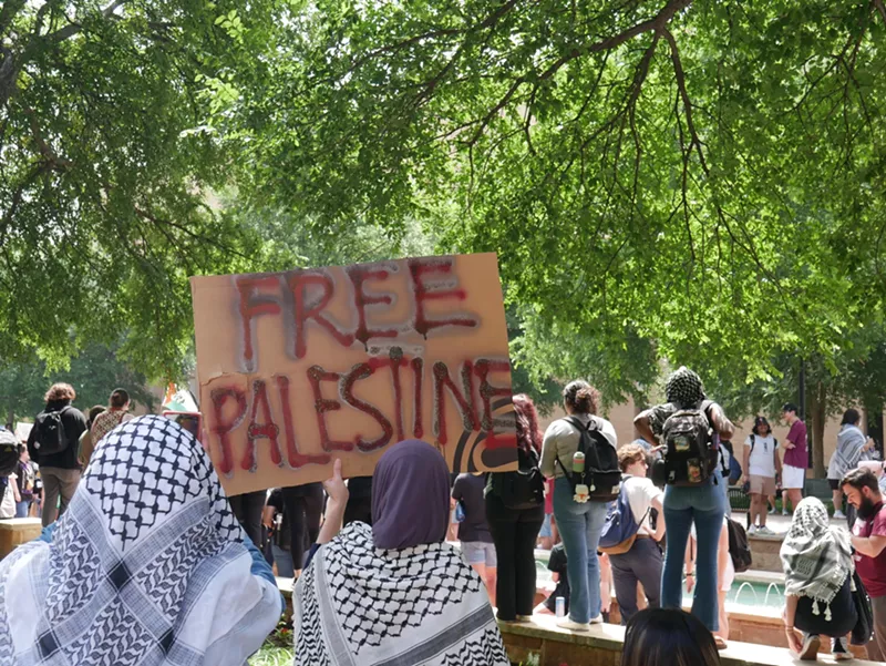 Image: Pro-Palestine protest