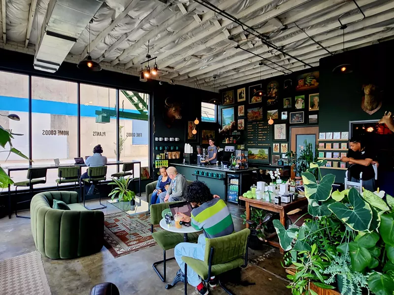 Image: Profits from Good Boy Cafe go to the owner's cat rescue, A Feral Friend.