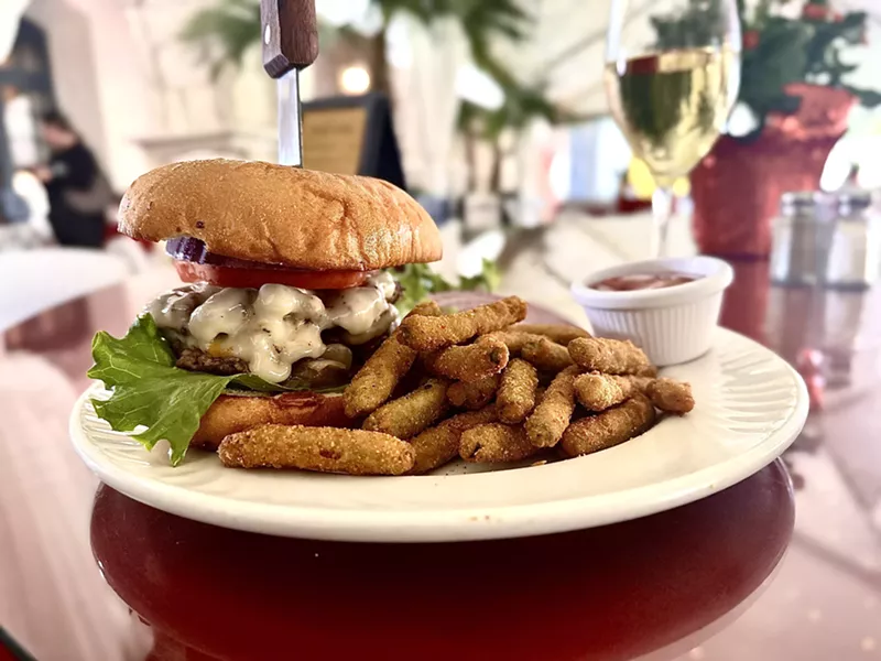 Image: Restaurant DeGolyer has the best burger you didn't realize was a burger.