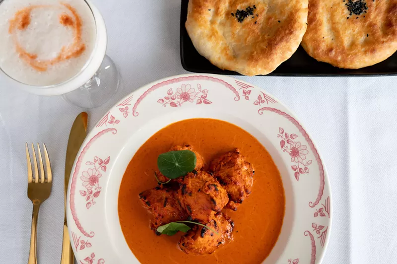 Image: Cashew chicken tikka