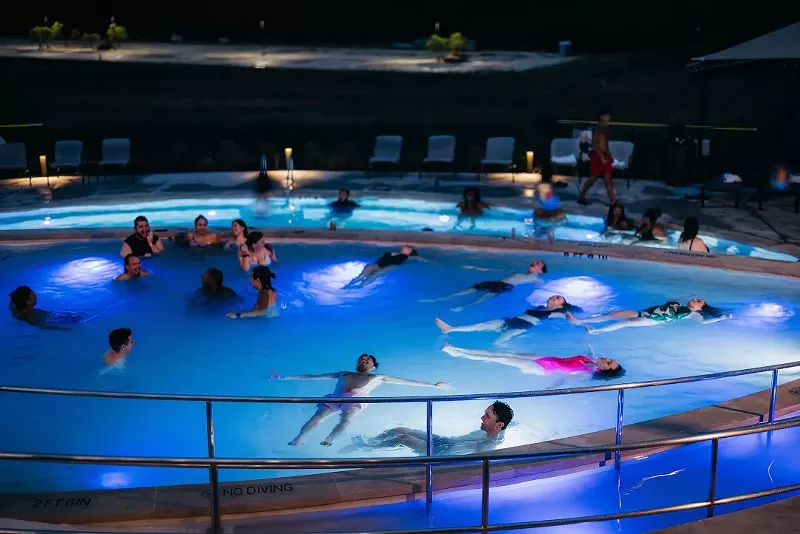 Image: WorldSprings is a spa that seems better for socializing or date nights than meditation.