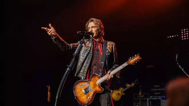 Man performing on stage
