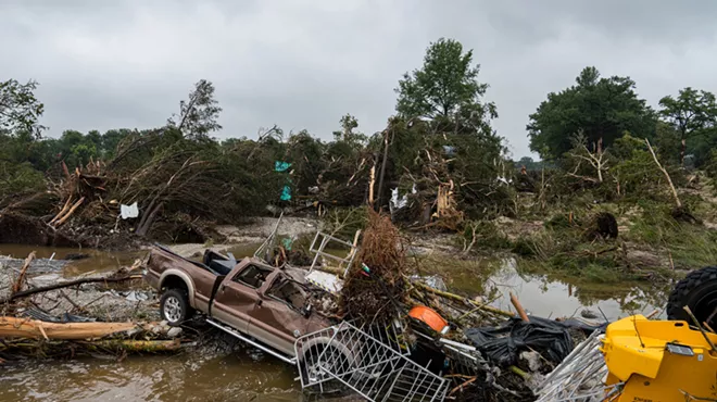 Kerrville flood damage
