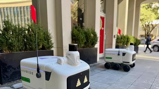 Avride robots at salsa limon in dallas