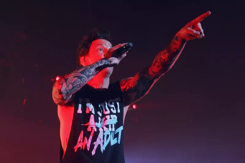 Image: Man performing on stage