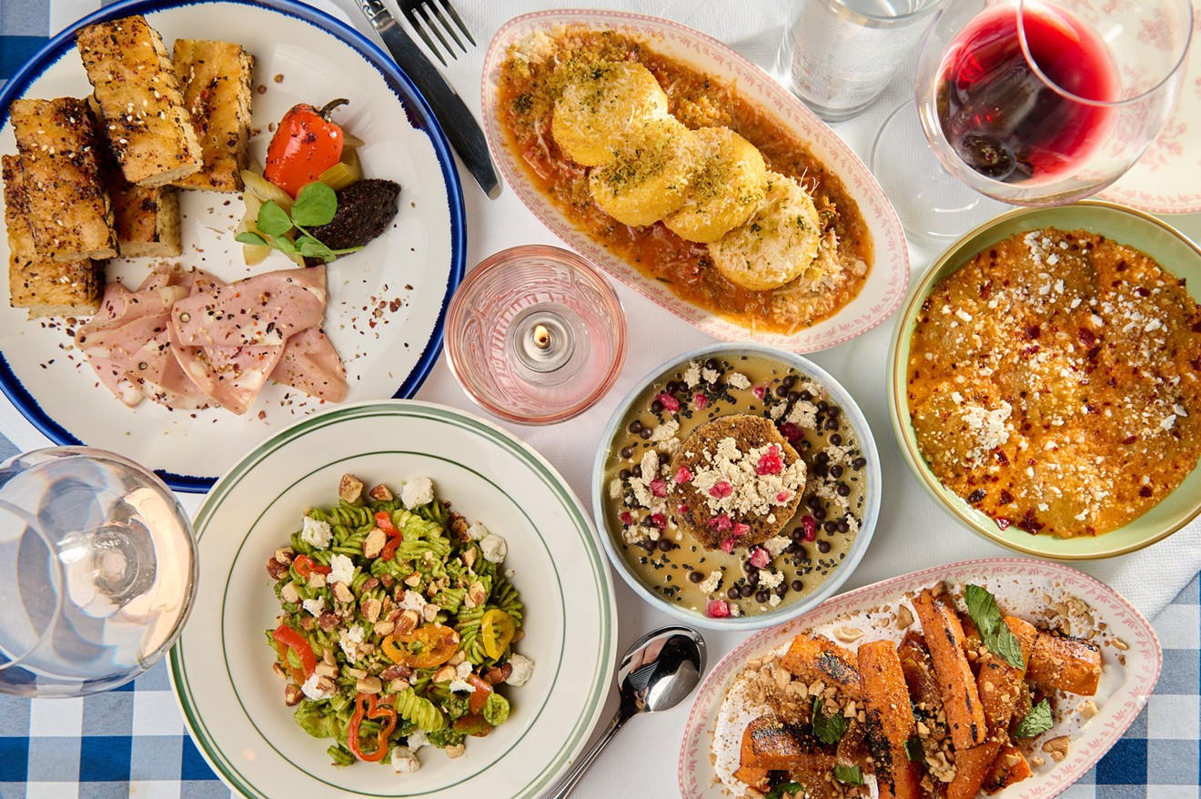 Sister serves "loosely Italian-inspired neighborhood fare" and "lightly Mediterranean-inspired cuisine."