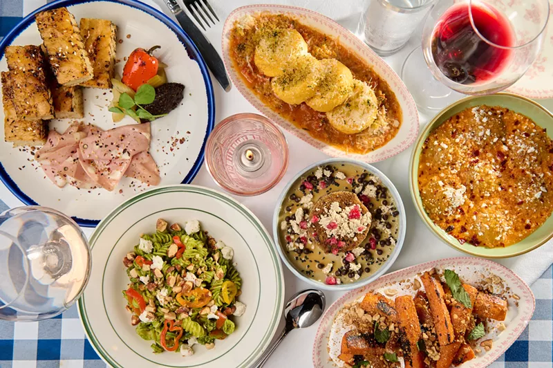 Image: Sister serves "loosely Italian-inspired neighborhood fare" and "lightly Mediterranean-inspired cuisine."