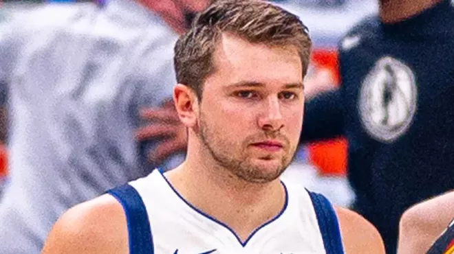 Luka Doncic from the Dallas Mavericks.