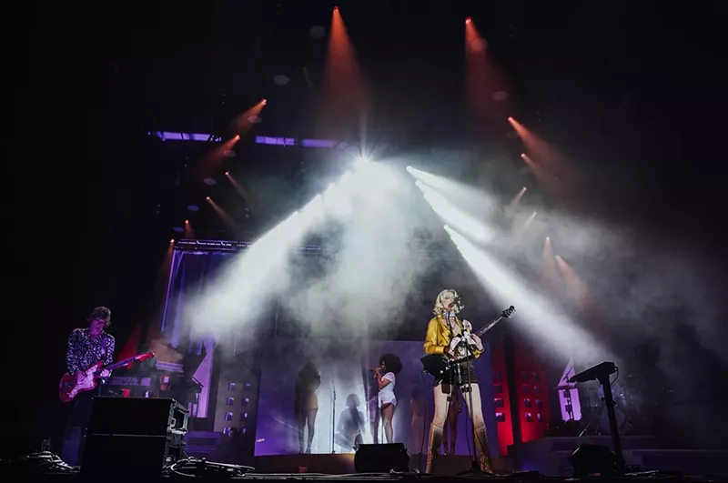Image: North Texas gem St. Vincent dazzled the crowd at Austin City Limits this weekend.