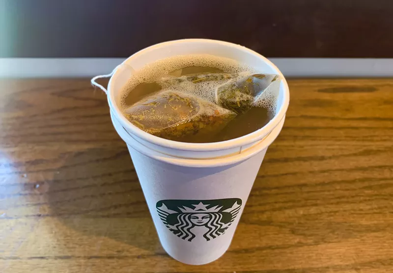 Image: Starbucks' Medicine Ball.